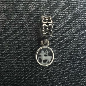 925 Rare Pandora Sagittarius Cameo Charm EUC